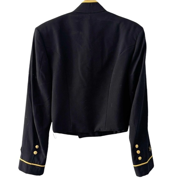 Vintage US Naval Academy Jacket Uniform Flying Cross Navy Jacket Preppy Academia - Picture 2 of 16